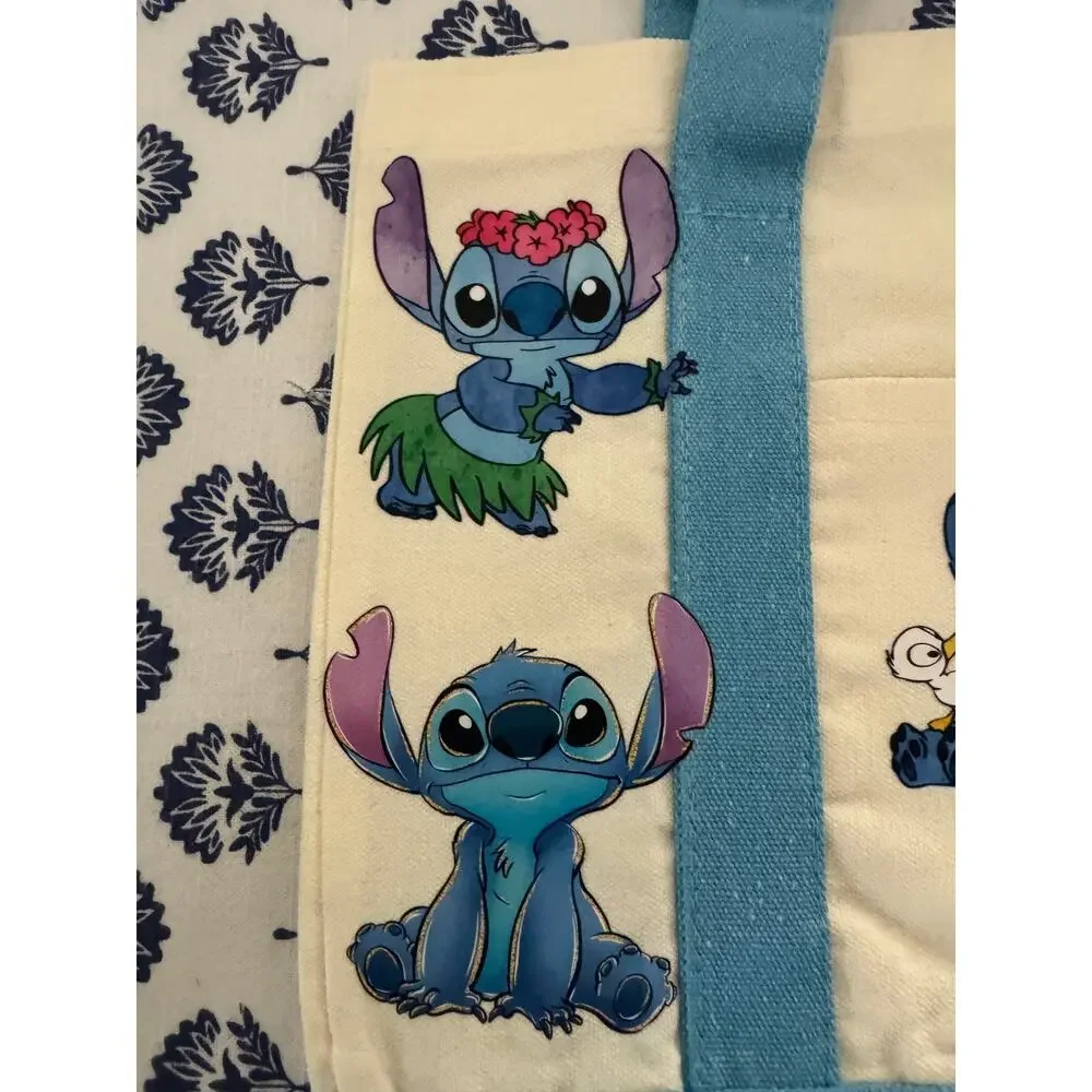Disney Stitch Blue Custom Made Mini Tote